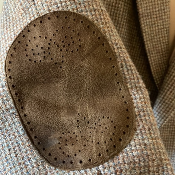 Vintage sears men’s wool tweed blazer brown 1970s 1960s acadamia menswear - Picture 9 of 10